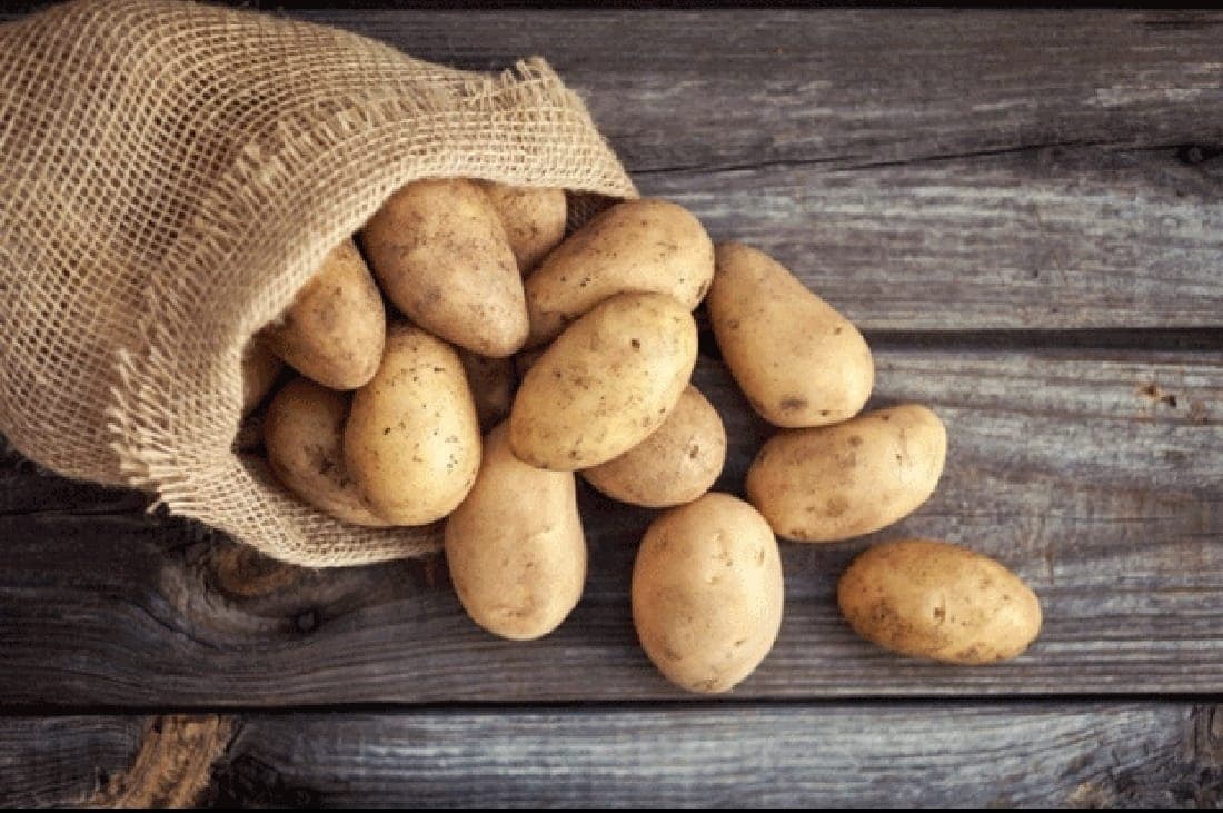 Fresh Ethiopian potatoes